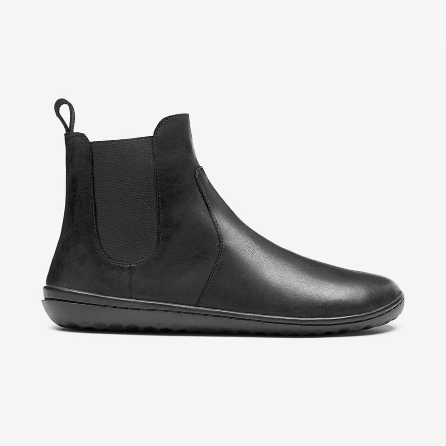 Vivobarefoot Fulham Arbejdssko Dame Sort | Danmark 0213TCEV